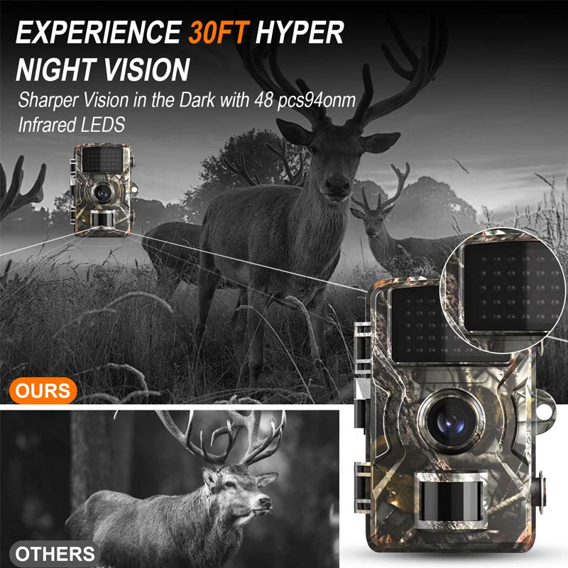 Trail camera shown from a second angle